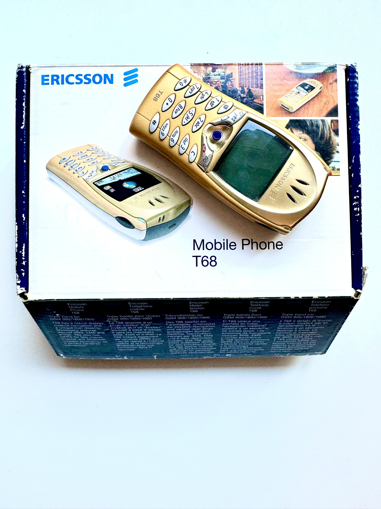 Ericsson T68m Champagne Gold: Early R2A Retail Unit - Image 4