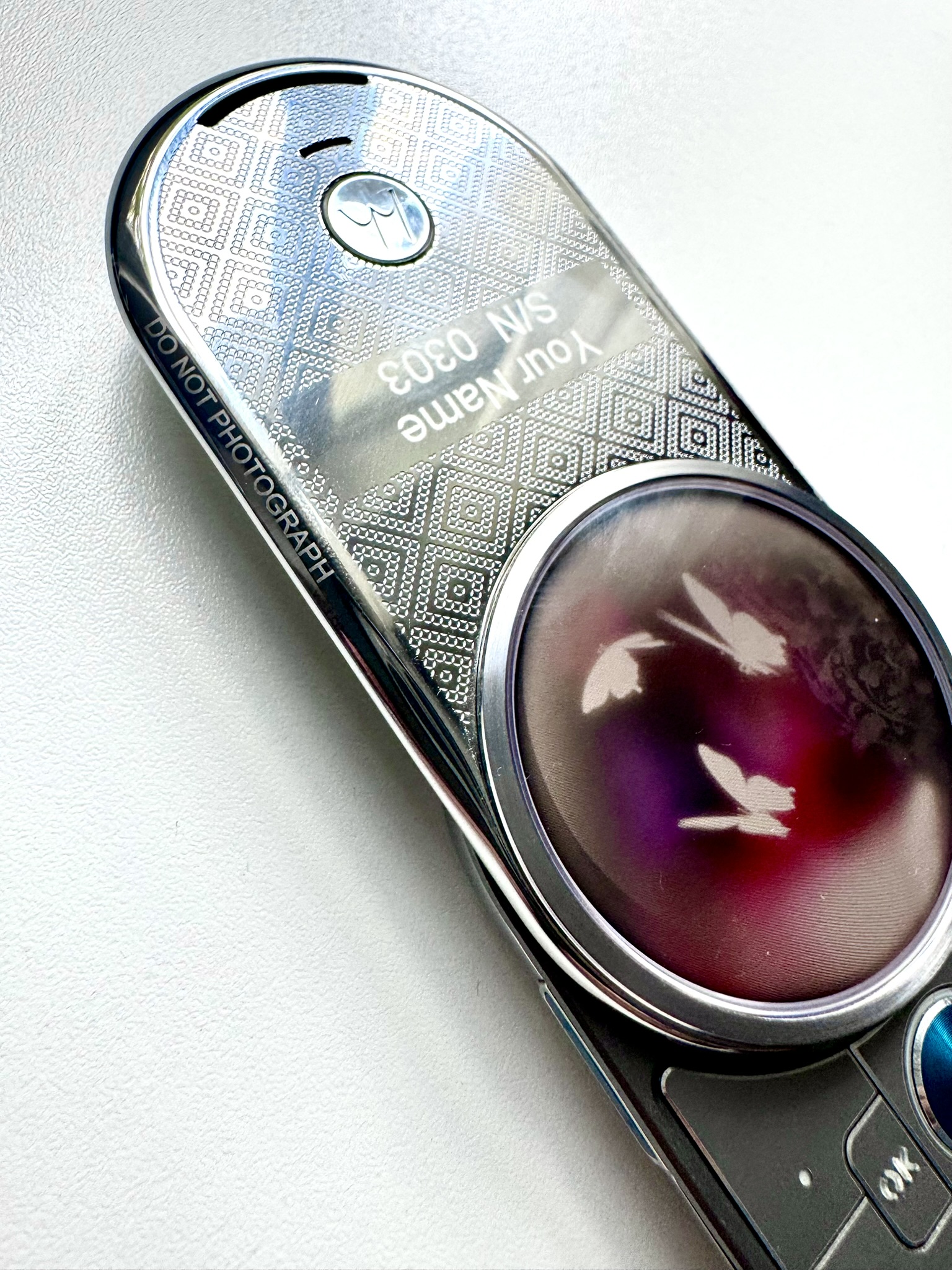 Motorola Aura R1 Unreleased Prototype : Engineering Design S/N 0303 - Image 5